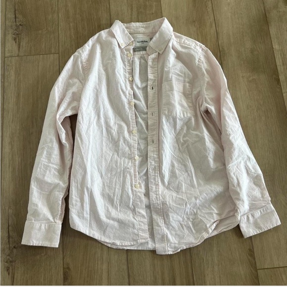 Pink and White Collared Shirt - Picture 3 of 4